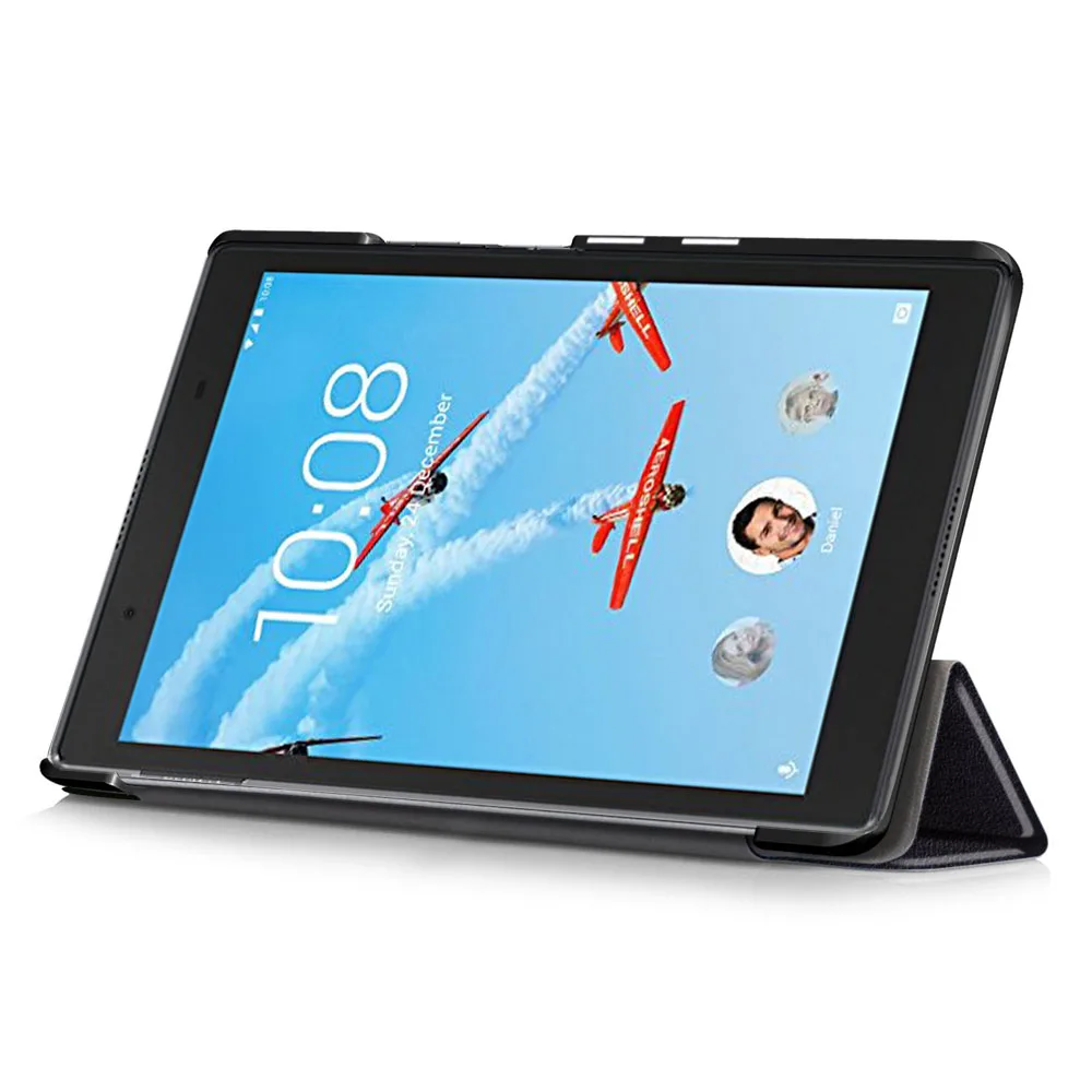 Tablet Cover Accessories - Кожаный чехол с складной подставкой и
