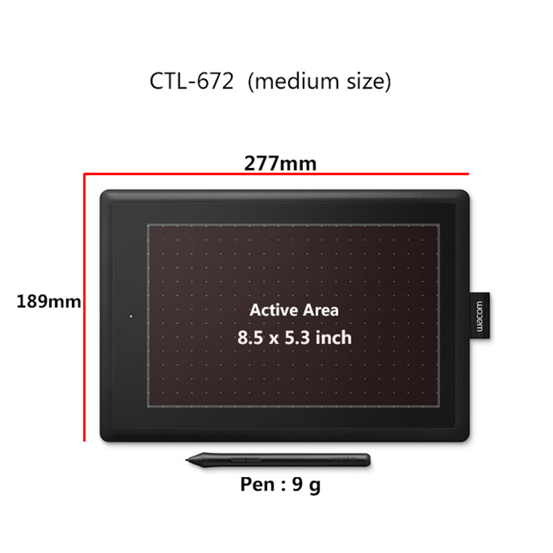 Графический планшет Wacom CTL- – обзор и цена Graphic Tablet Accessories