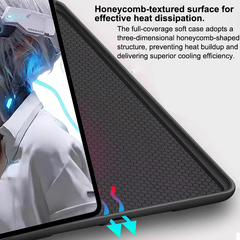Чехол TPU PC Hybrid Honeycomb  – обзор и цена Redmagic Tablet Accessories